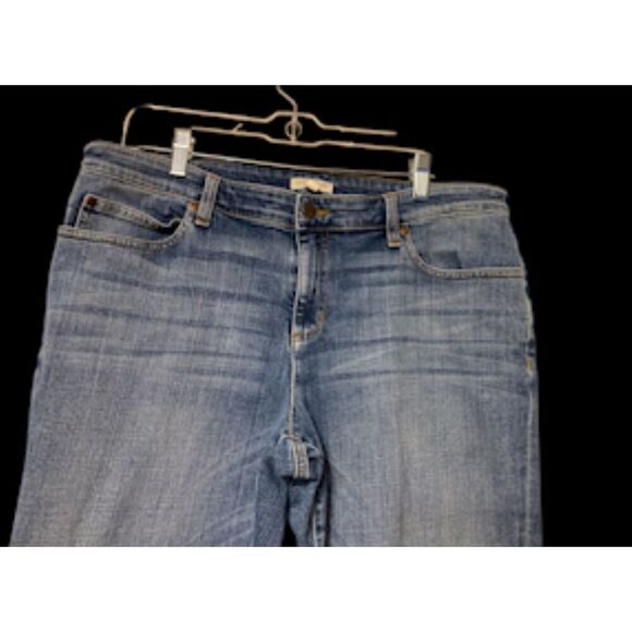 Eileen Fisher 5-Pocket Jeans Sz. 14 Organic Cotton - Picture 8 of 11